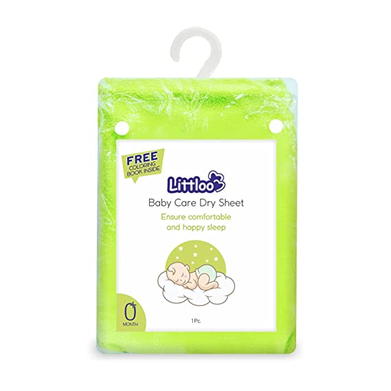 Littloo Littloo Green Littloo Baby Dry Sheet Littloo Littloo Green Littloo Baby Dry Sheet